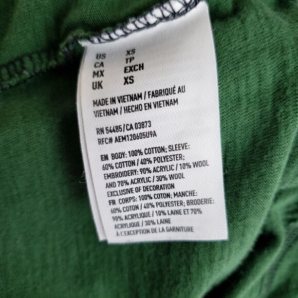 American eagle outfitters distressed raglan tee - Picture 3 of 7